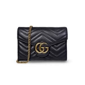 Gucci Matelasse Marmont Wallet On Chain